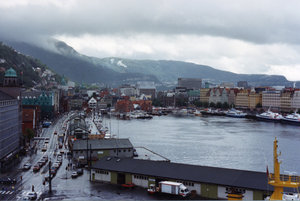 A typical summer day in Bergen